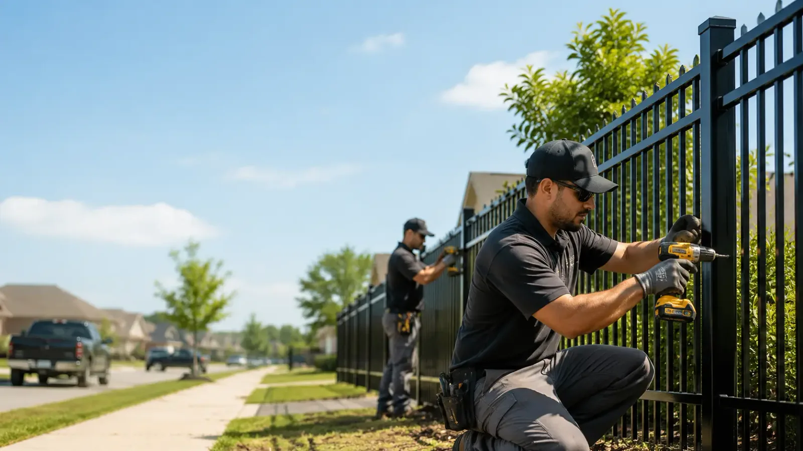 Metal Fence Installation in Mercer, WI